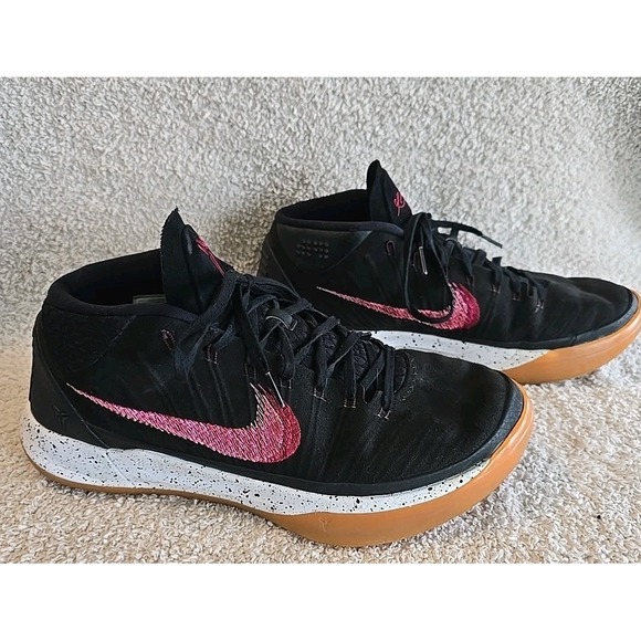 Nike Kobe A.D Mid Black Sail Gum 2017 922482-006 Mens Basketball Shoes Size 10 - Picture 1 of 16